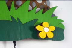 DoDo Detská LED lampička lienka