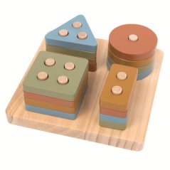 2Kids Toys Nasadzovanie Farebné tvary