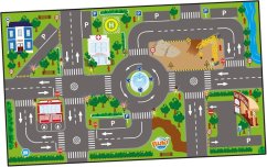 5800 hraci koberec so svetelnymi semaformi