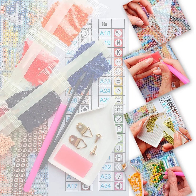 Diamantové maľovanie - Kvitnúce Pivonky