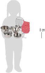 small foot Kovová sada riadu Gustav