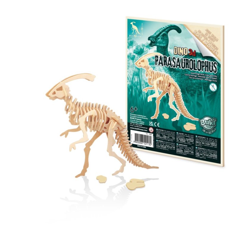 
																		D6B parasaurolophus plaque et modele
																