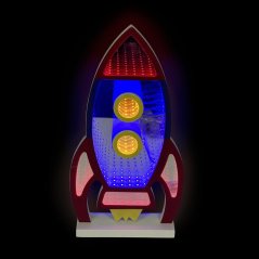 2Kids Toys LED NEON LIGHT lampička Raketa