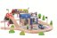 2Kids Toys Vláčikodráha Mesto a Dedina 200 dielov