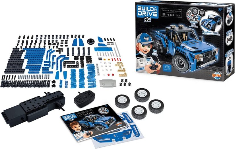 BUKI - Stavebnice RC Off-road auta 2v1