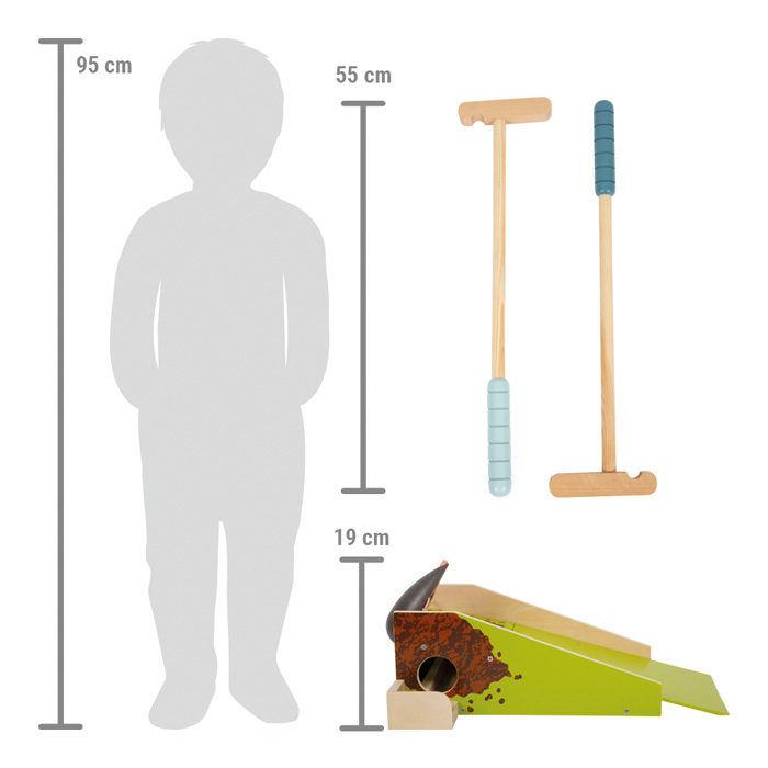 small foot Detský minigolf Krtko