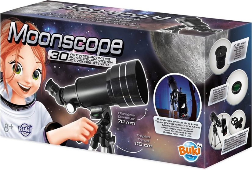 Astronomický dalekohled pro pozorování Měsíce