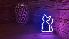 2Kids Toys LED NEON LIGHT lampička Mačka