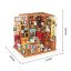 3D puzzle domček - Samova študovňa