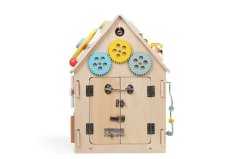 2Kids Toys Activity board Domček prírodný