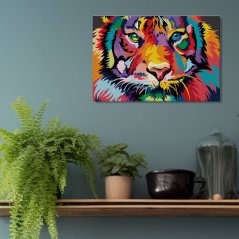 Maľovanie podľa čísiel - Tiger