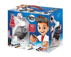 Mikroskop - zväčšenie 1000x a 50 pokusov (MR600)
