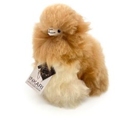 INKARI Plyšová hračka Alpaca SMALL MONSTER FLUFF – SANDSTONE