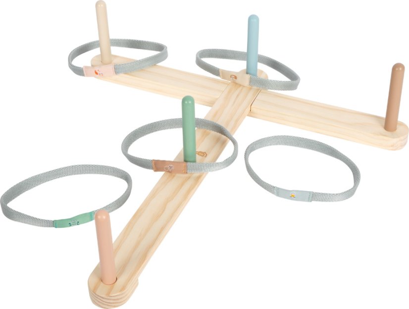 small foot Hra Hádzanie kruhov Garden Buddies