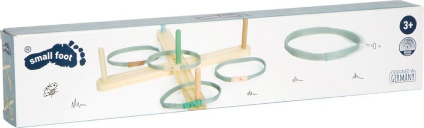 small foot Hra Hádzanie kruhov Garden Buddies