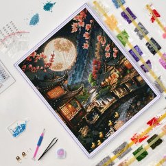 Diamantové maľovanie - Údolie Orientu