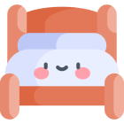 Detská izba, hodiny, lampičky