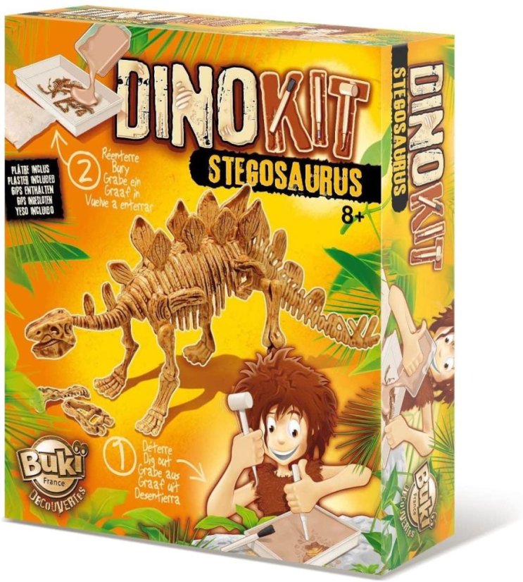 DinoKIT vykopávka a kostra Stegosaurus (439STE)