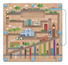 2Kids Toys Magnetická hracia doska City