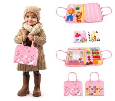 2Kids Toys Senzorická busy kniha Jedonorožec 1