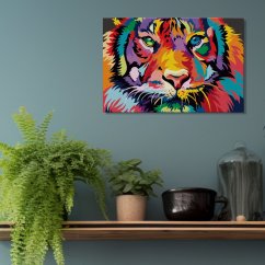 Maľovanie podľa čísiel - Tiger