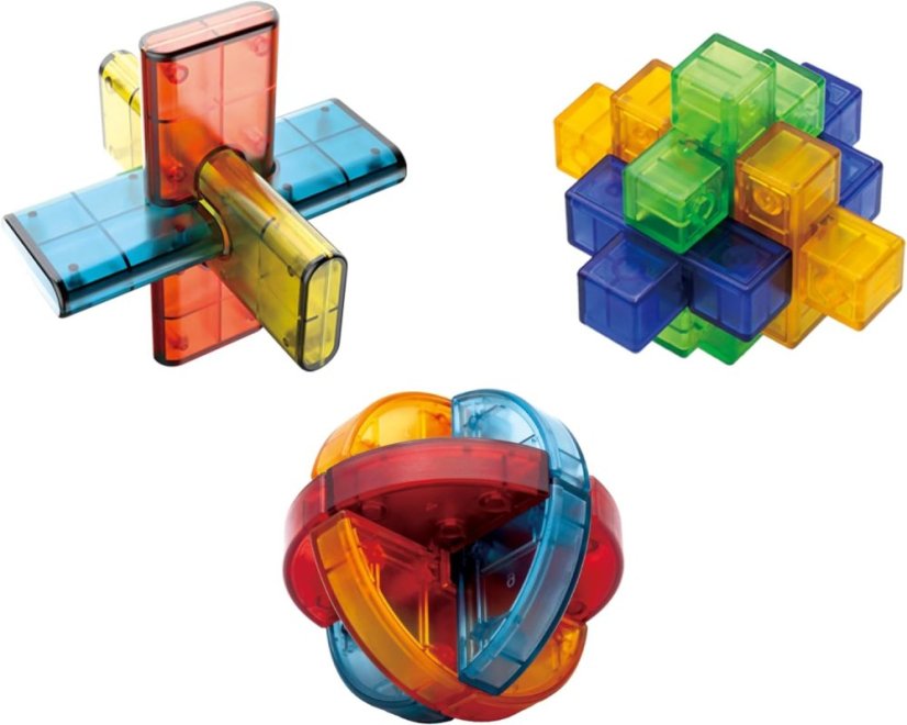 5766 3 sada hlavolamov zaciatocnik