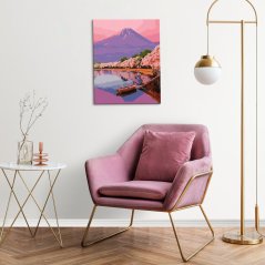 Maľovanie podľa čísiel - Purpurový pokoj