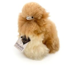 INKARI Plyšová hračka Alpaca SMALL MONSTER FLUFF – SANDSTONE