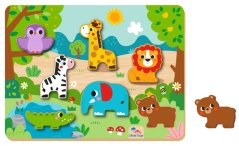 2Kids Toys Vkládacie puzzle Zvieratká