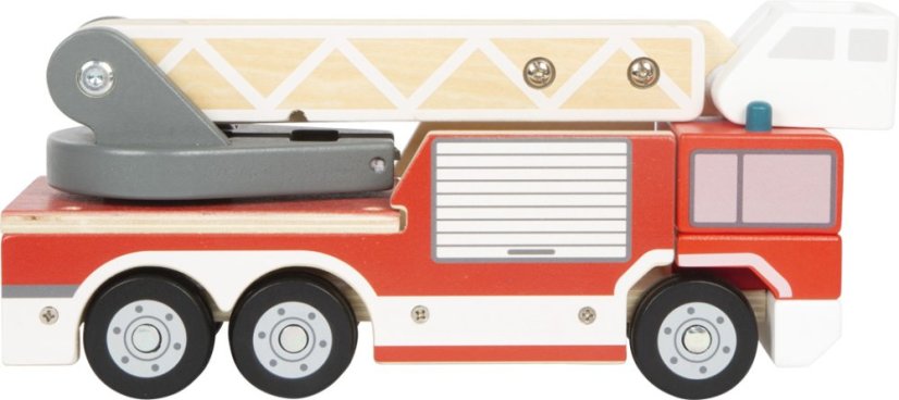 small foot Hasičské auto s otočným rebríkom