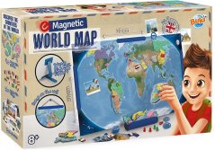 Magnetická mapa sveta - franc.ver. (7346UK)