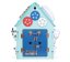 2Kids Toys Activity board Domček modrý