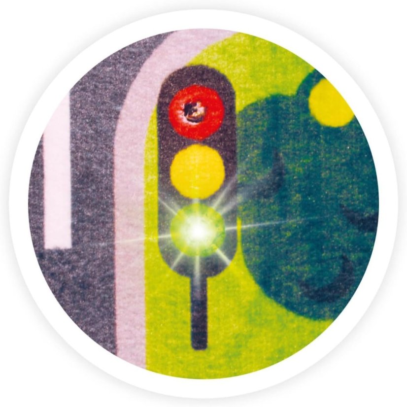 5800 3 hraci koberec so svetelnymi semaformi