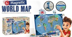 Magnetická mapa sveta - franc.ver. (7346UK)