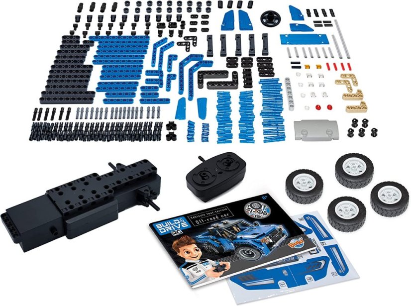 BUKI - Stavebnice RC Off-road auta 2v1