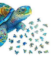 Drevené puzzle - Korytnačka