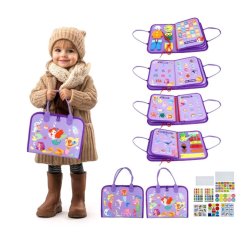 2Kids Toys Senzorická busy kniha Morské panny