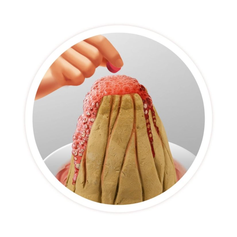 BUKI - miniVulkán + analýza hornin