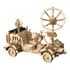 RoboTime 3D drevená mechanická skladačka na solárny pohon Lunárne vozidlo