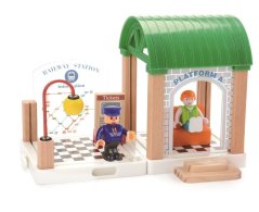 2Kids Toys Vláčikodráha Mesto a Dedina 200 dielov