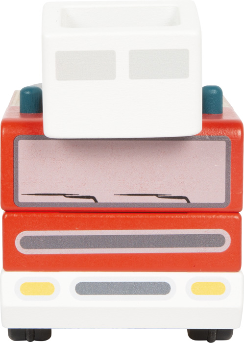 small foot Hasičské auto s otočným rebríkom