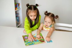 2Kids Toys Vkládacie puzzle Zvieratká